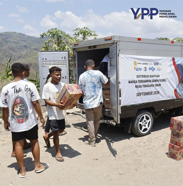 YPP Emtek Media Jangkau Manggarai Timur Salurkan Bantuan Gempa katingan dan Layanan Psikososial Anak